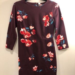 Ponte Knit Sheath Dress